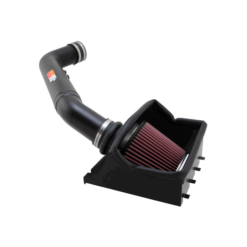 K&N High Performance Air Intake Kit  Ford F250/F350 Super Duty 6.2L V8 2011-2016 - Black (77-2582)