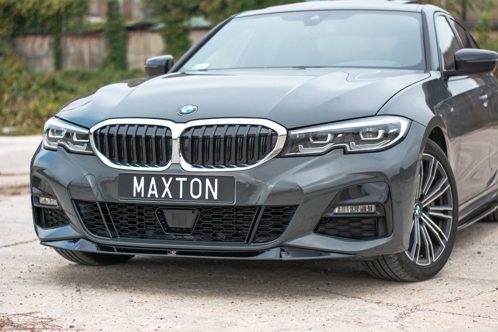 Voorspoiler passend voor BMW 3 Serie G20 M-Pakket V1 Gloss Black