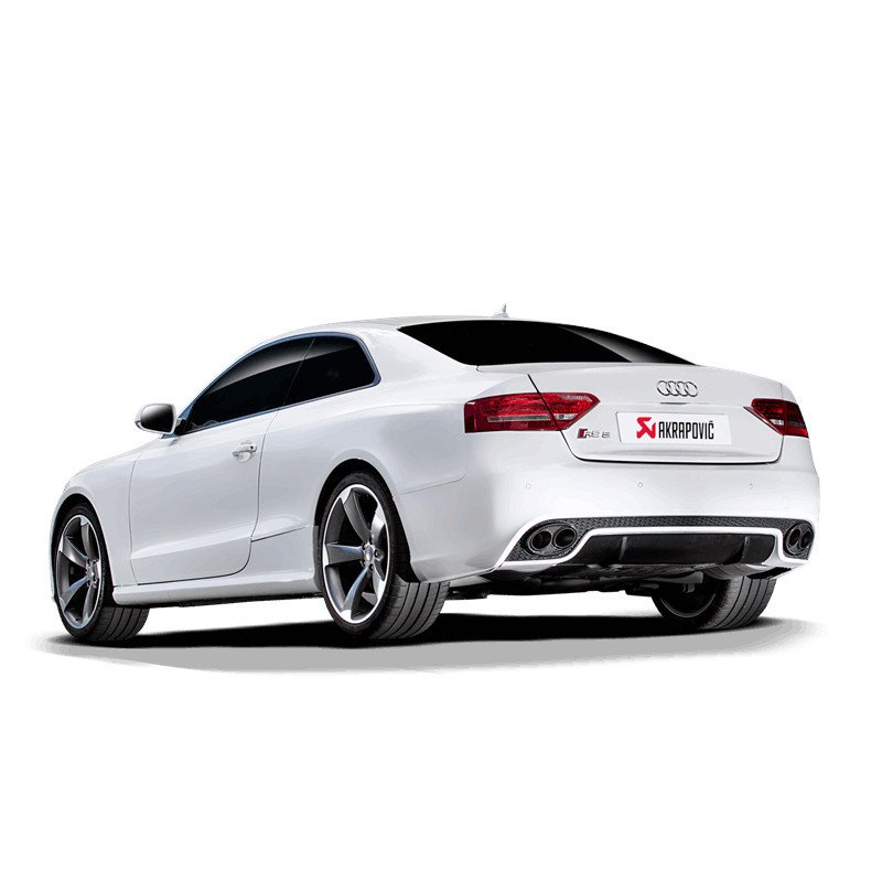Milltek Audi RS5 8T Coupé resonated(stiller) cat-back systeem me