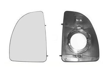 spiegelglas, verwarmd, boven, rechts Fiat Ducato, 2002-2008
