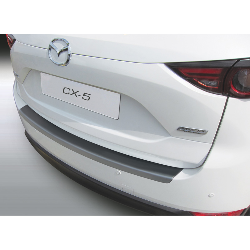 ABS Rear bumper protector  Mazda CX-5 2017-2021 Black