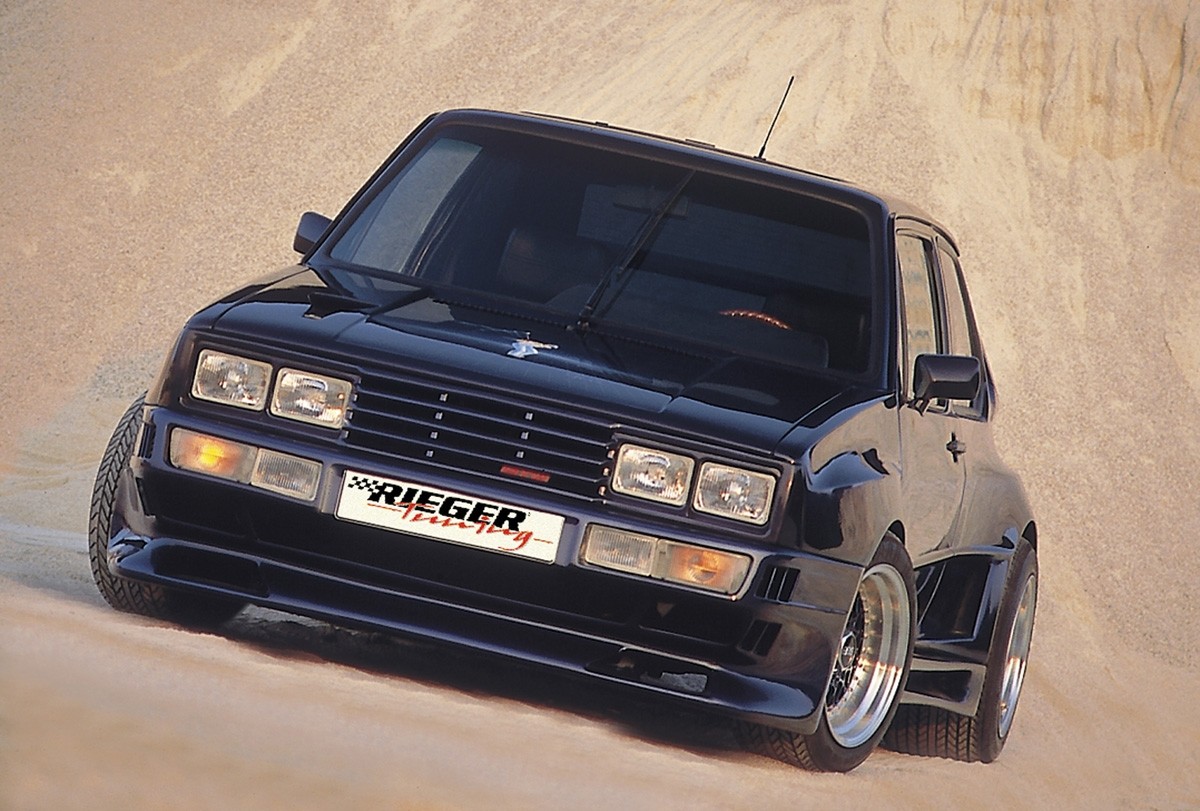 Sideskirts wideversion ll VW Golf I Polyester Rieger