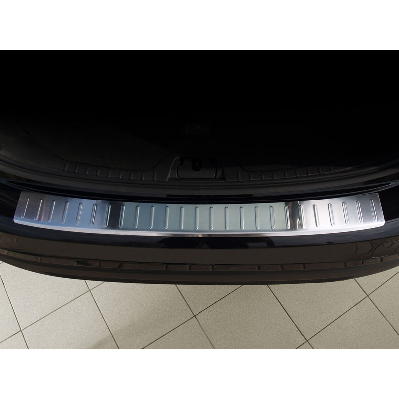 Stainless Steel Rear bumper protector  Volvo V60 2010-2018 'Ribs'