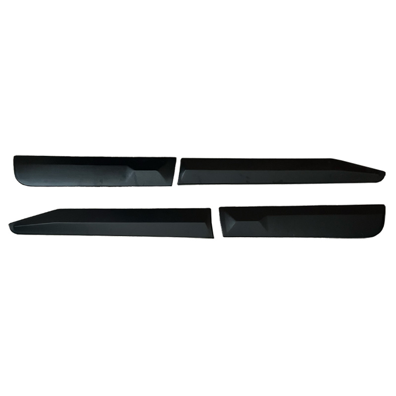 Body Cladding  Toyota Hilux 8th Gen. 2015- - Version 2 - Matt black