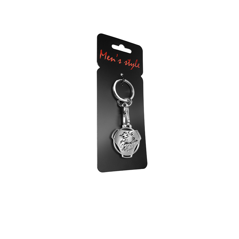 Stainless steel key chain - 'Scania Small' (silver)