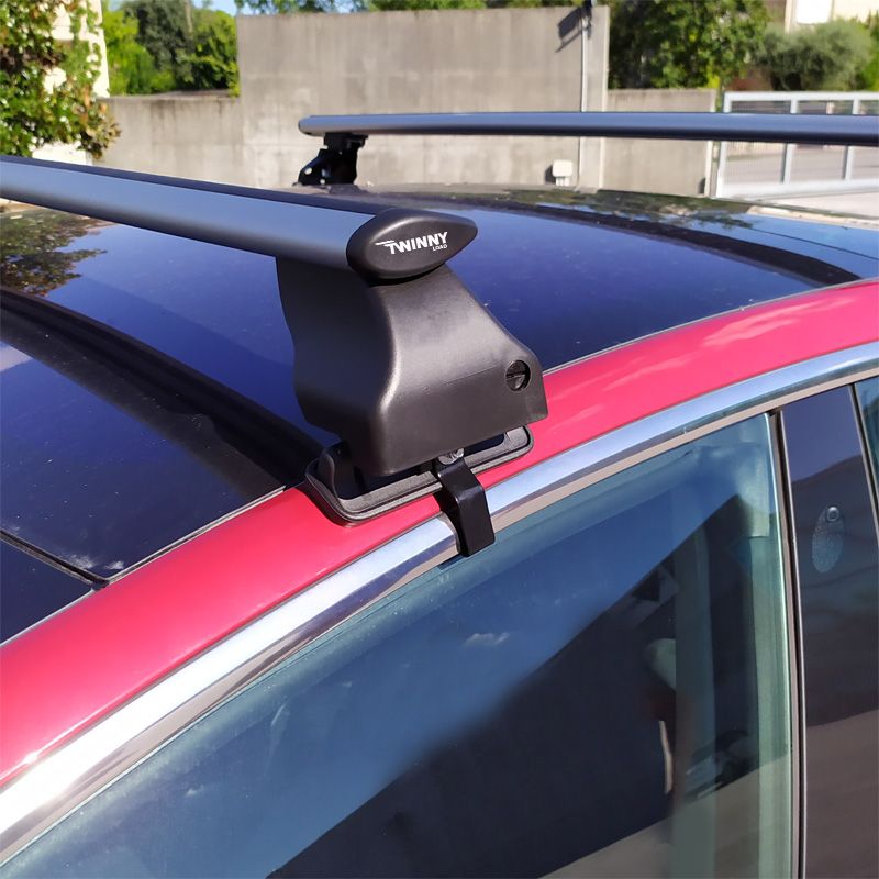 Roof bar set Twinny Load Aluminum Fly Bar  Tesla Model 3