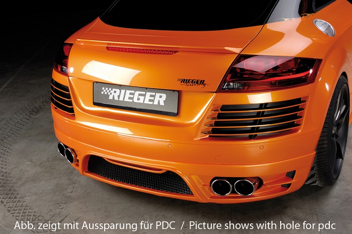 Rearbumper Audi TT 09.06- Rieger