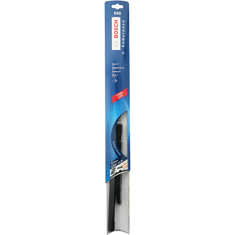 Bosch 'Flat-Blade' Wiper blade Endurance E60/600mm, 1 piece