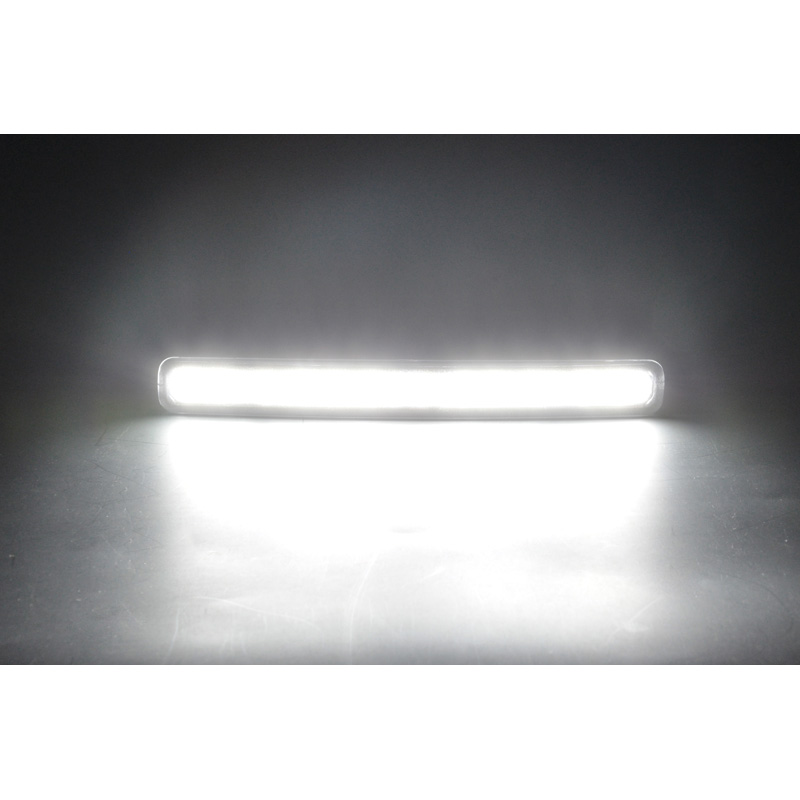 Set Universal Daytime Running Lights (DRL) + Indicators - 2in1 'DayLightGuide'- 165x18,5x36,5mm - incl. E-Mark
