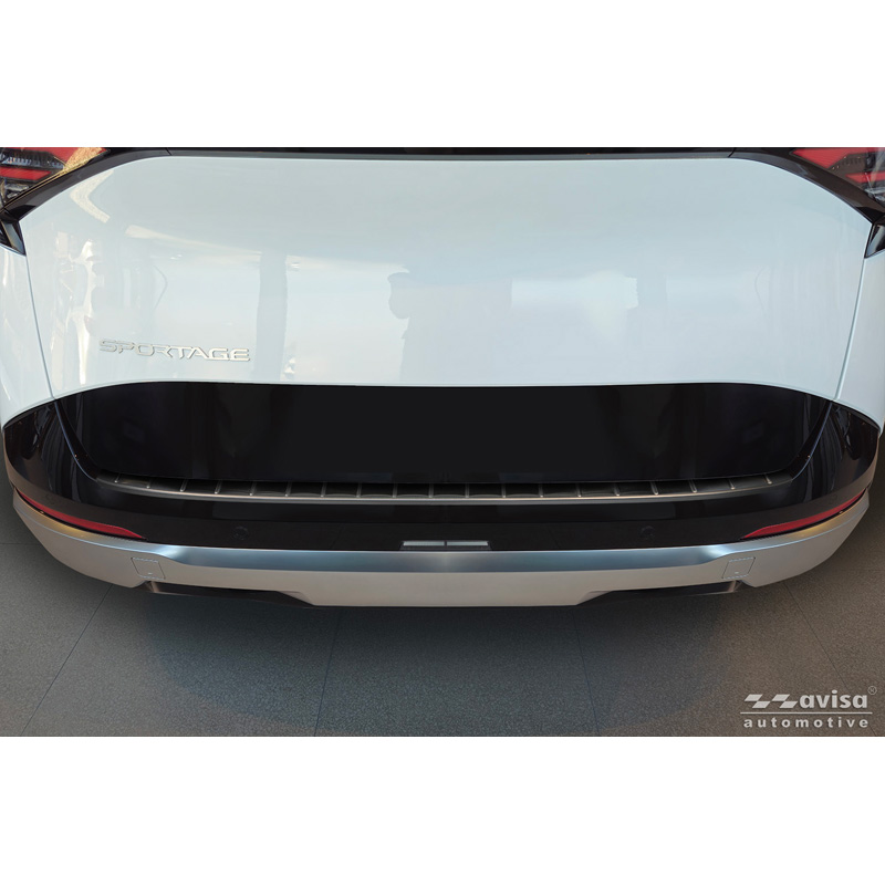 Avisa Stainless Steel Rear Bumper Protector  KIA Sportage V (NQ5) Facelift 2025- - Black
