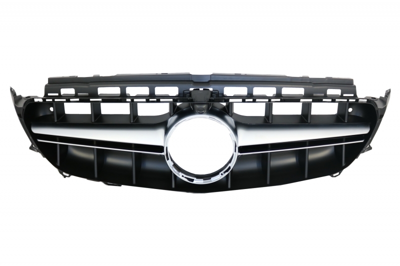 Grill passend voor Mercedes E-Class W213 S213 C238 A238 (2016+) Chroom Zwart E63 Design