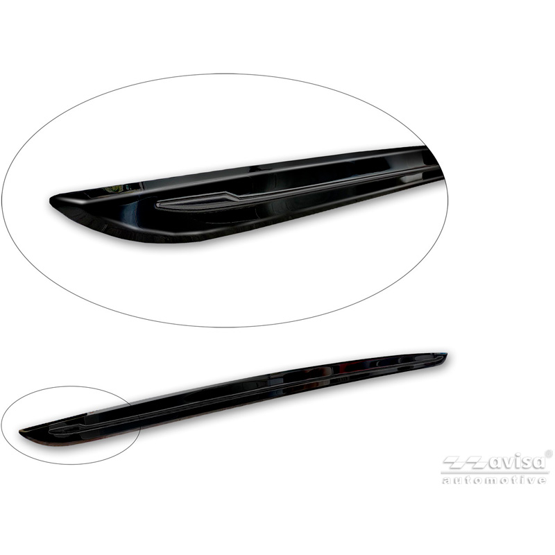 Avisa Black Chrome Stainless Steel Tailgate Trim  Nissan Juke II (F16) 2019-