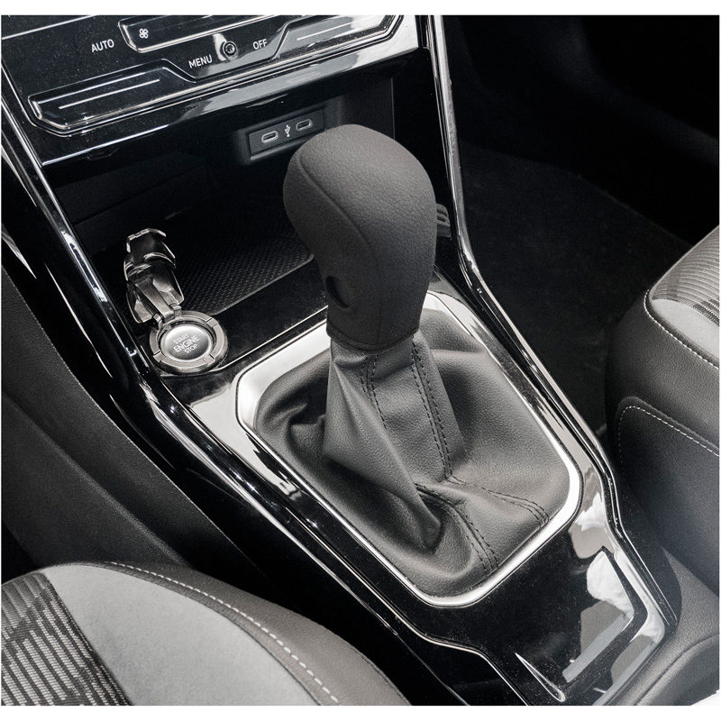 Simoni Racing Gear Knob Cover Universal Silicone - Automatic - Black