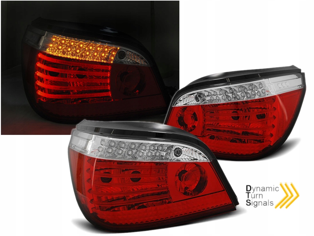 Taillights LED BBMW E60 LCI 03.07-12.09 lim. Dynamic Red/White
