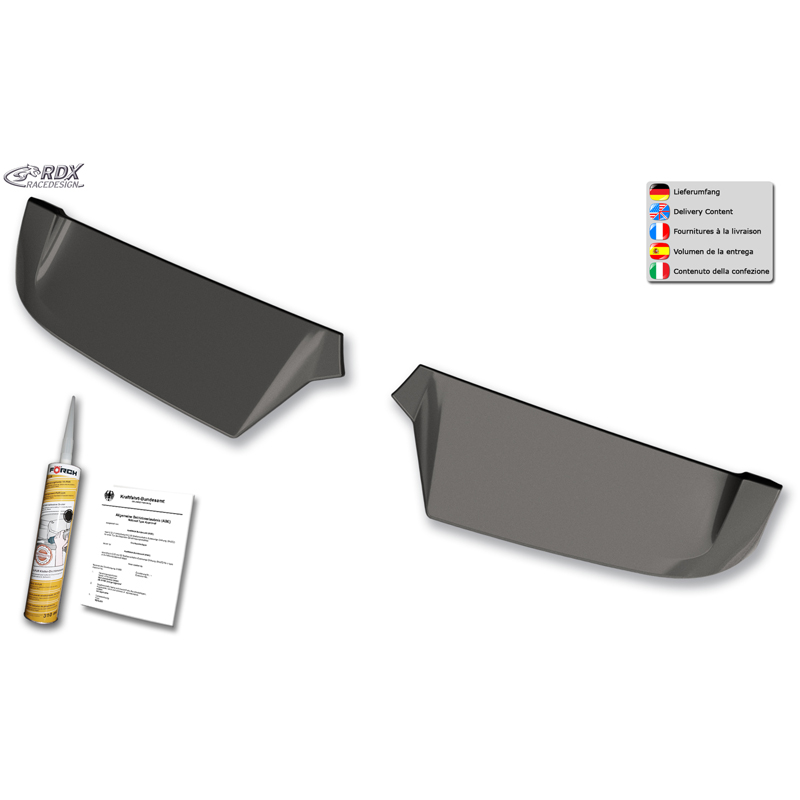 Roof spoiler  Mercedes Vito W447 2014- (with 2 rear doors) (PUR-IHS)