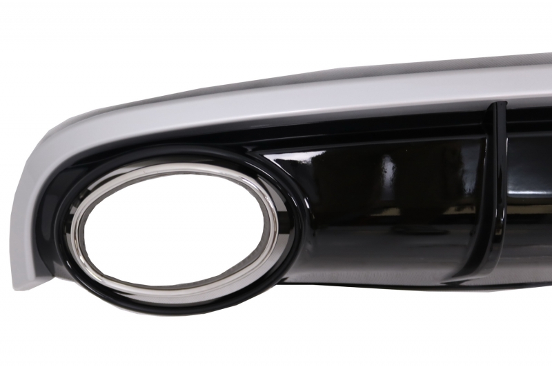 Diffuser passend voor Audi A7 RS7 4G Look 10-14 incl. Sierstukken