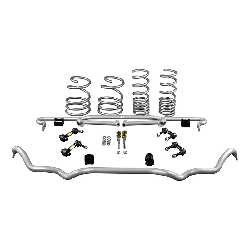 Whiteline Grip Series 1 Stabiliser Bar and Lowering Spring Vehicle Kit  Subaru WRX Sedan GJ Sti 2.5 4WD 2014-