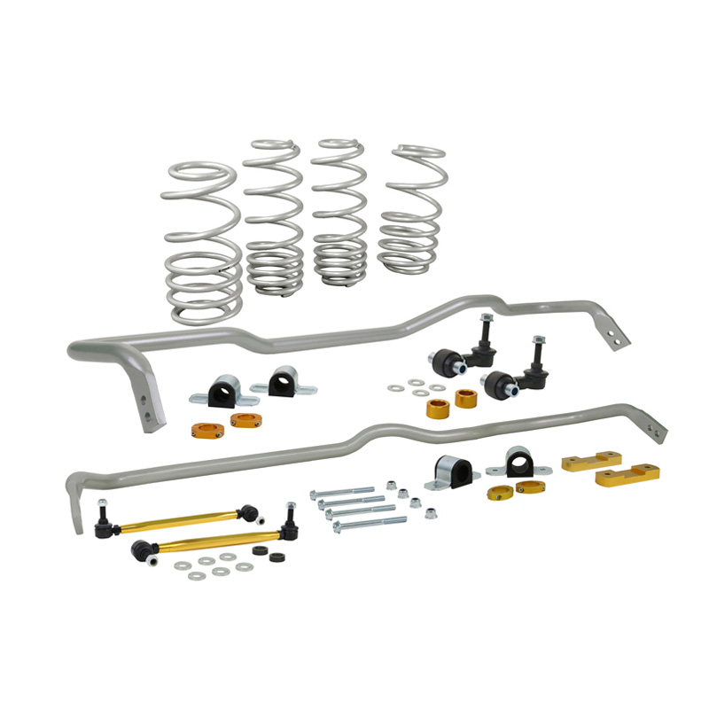 Whiteline Grip Series 1 Stabiliser Bar and Lowering Spring Vehicle Kit  Audi A3 Cabrio/Sedan/Sportback Quattro / Volkswagen Golf VII 4motion 2012-