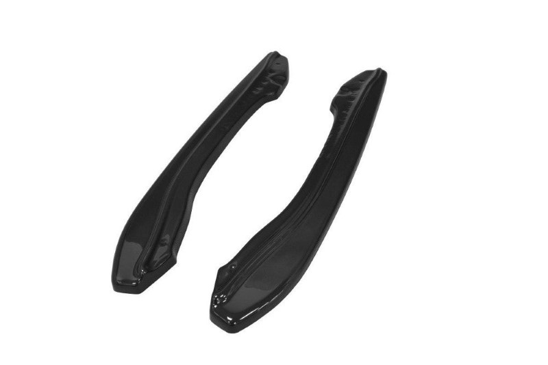 Achterzij Spoiler passend voor BMW M6 E63 Glanzend Zwart