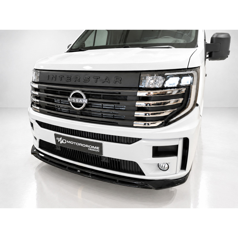 Motordrome Front Spoiler  Nissan Interstar & Renault Master IV 2024- (ABS)