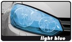 Scheinwerfer und ruckleucht folien licht Blauw
