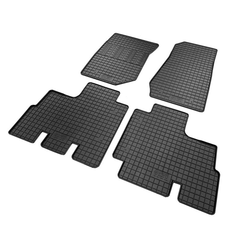 Rubber car mats set  Jeep Wrangler III (JK) 2007-2018 (4-pieces)