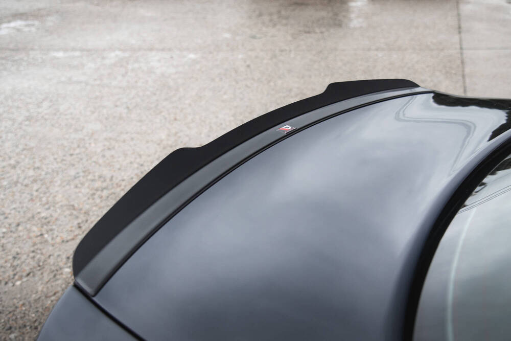 Spoiler passend voor Audi RS4 B7 Maxton Glans Zwart