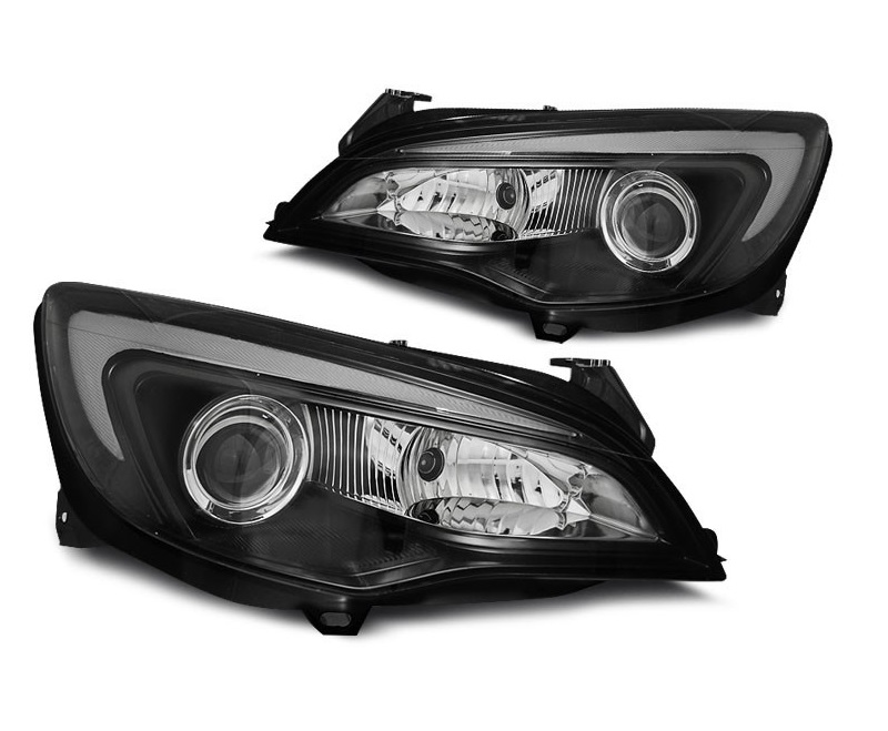 Headlights Opel Astra J LED Daytime Running Lights