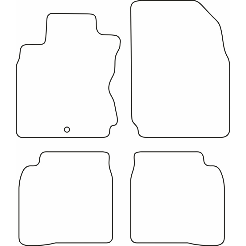 Set car mats  Nissan Note 2006-2013