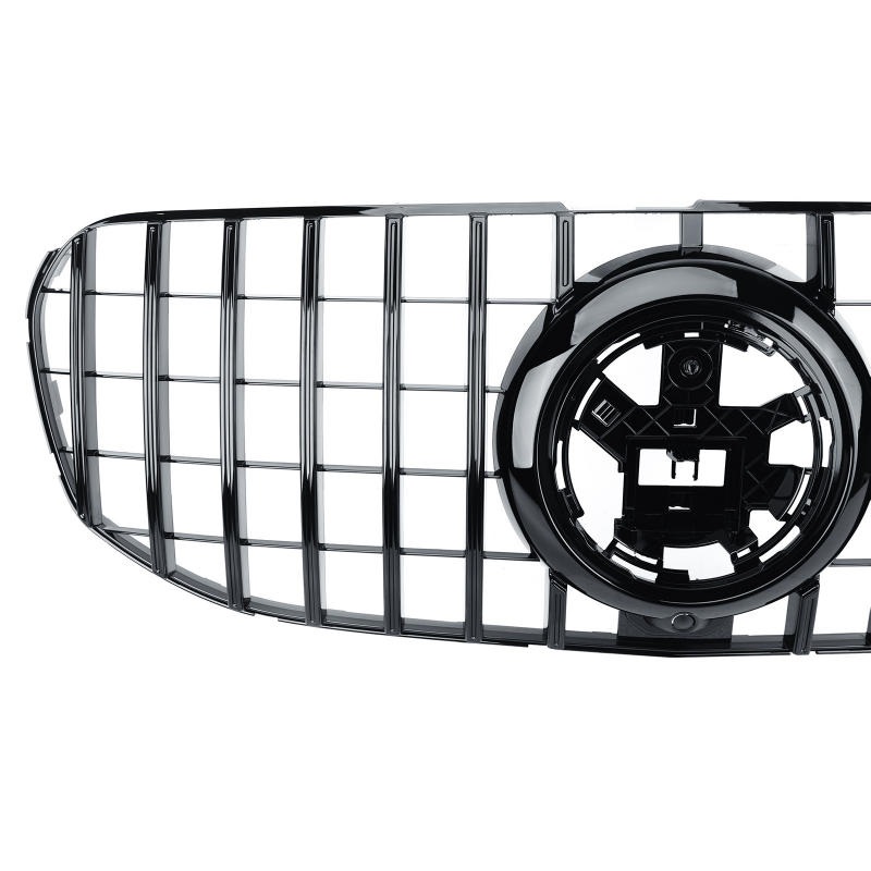 Grill passend voor Mercedes GLS X167 18-.. Glans Zwart