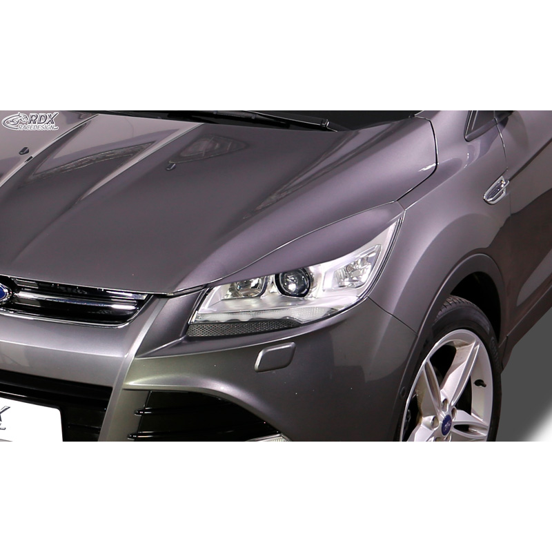 Head light spoilers  Ford Kuga II (DM2) excl. Facelift 2013-2016 (ABS)