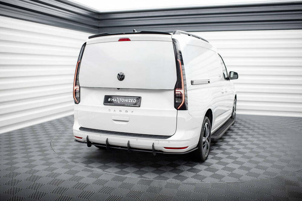 Diffuser passend voor VW Caddy MK5 Maxton  Zwart