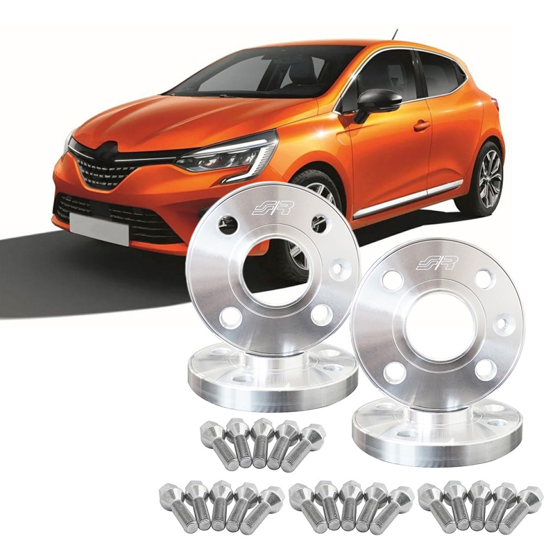 Simoni Racing Aluminium Wheel Spacer Kit - 2x16,5mm(FA) - 2x19mm(RA) (Hub 60,1mm) including wheel bolts -  Renault various