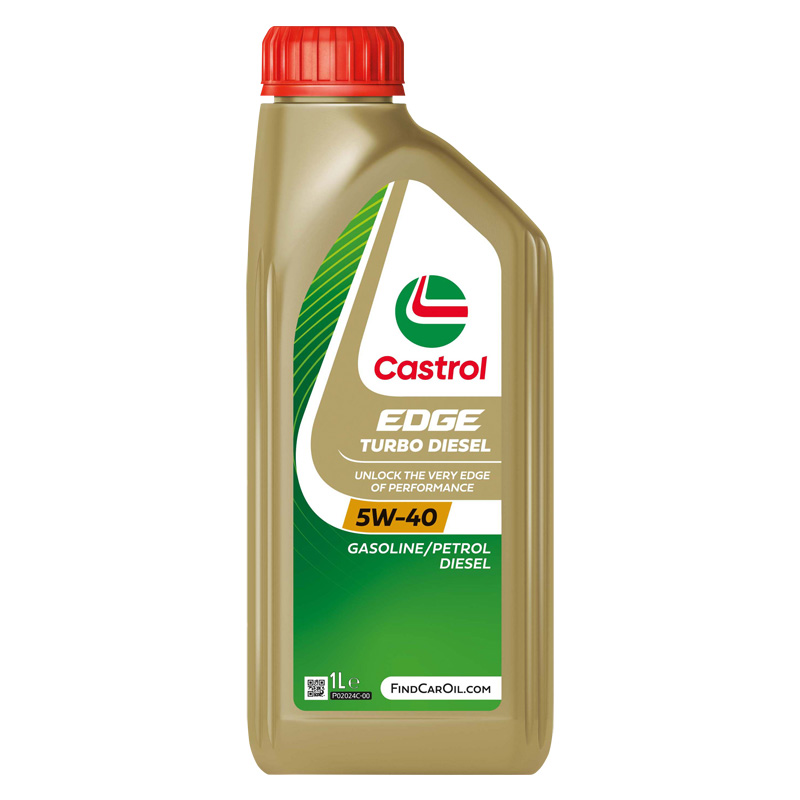 Castrol Oil Edge Turbo Diesel 5W-40 1-litre