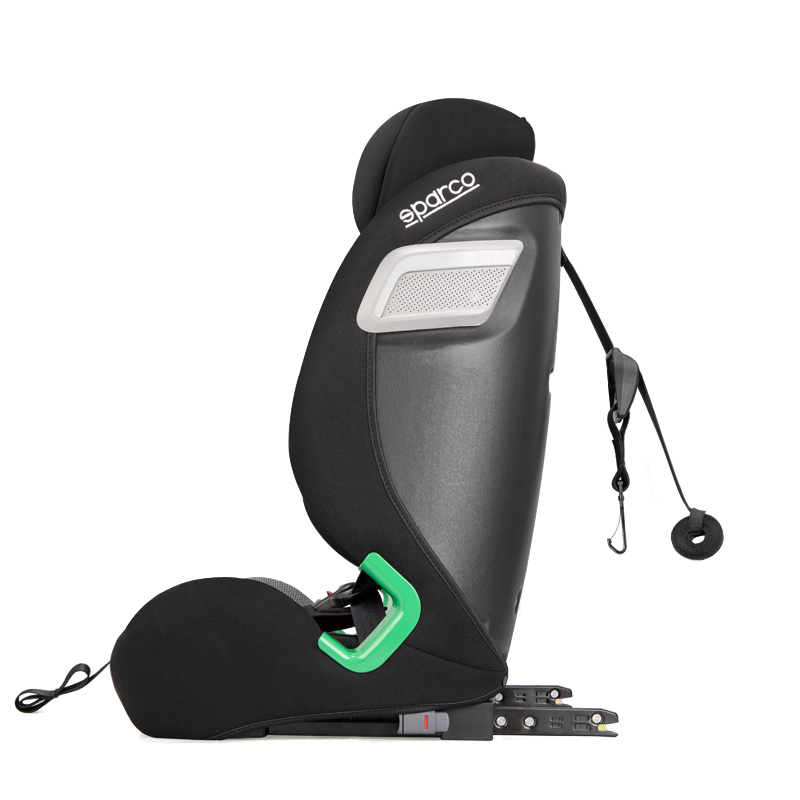 Sparco child seat SK5000I (Isofix) Black/Grey i-Size 76-150cm (ECE-R129/03)