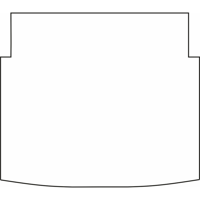 Velour Trunk mat  Audi Q3 (F3B) 2019- (High loading floor)