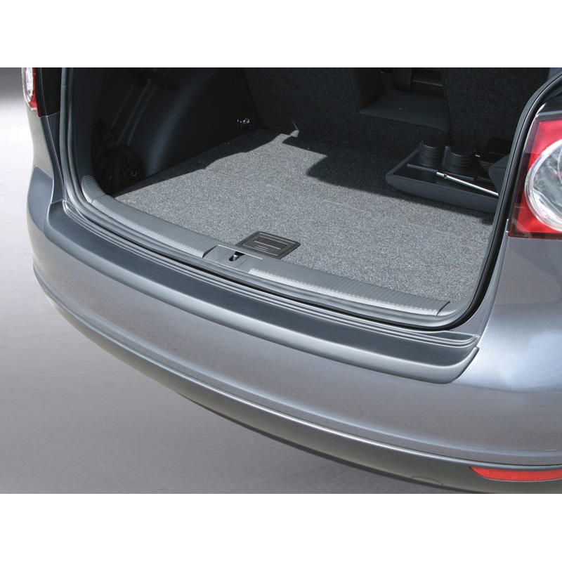 ABS Rear bumper protector  Volkswagen Golf V Plus Black