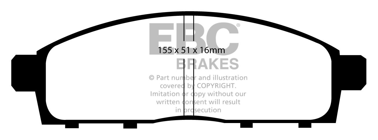 EBC Brakes MITSUBISHI BEDRIJFSWAGEN L 200 2.5 TD (K84T) (136) 20