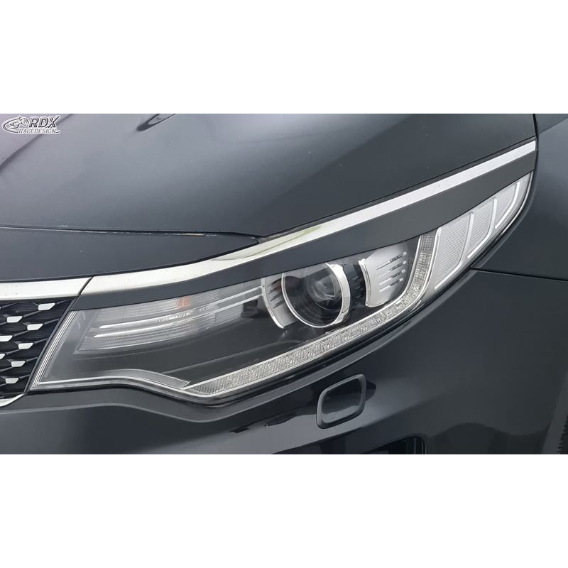 Head light spoilers  Kia Optima (JF) 2015- (ABS)