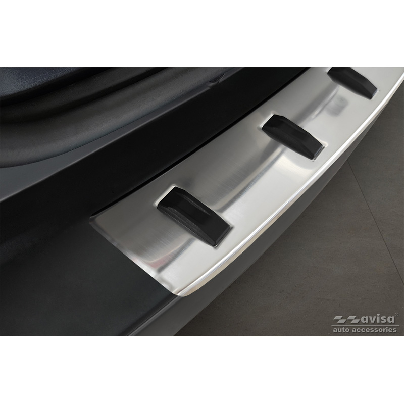 Stainless Steel Rear bumper protector  Dacia Duster 2010-2013 & Facelift 2013-2017 'STRONG EDITION'