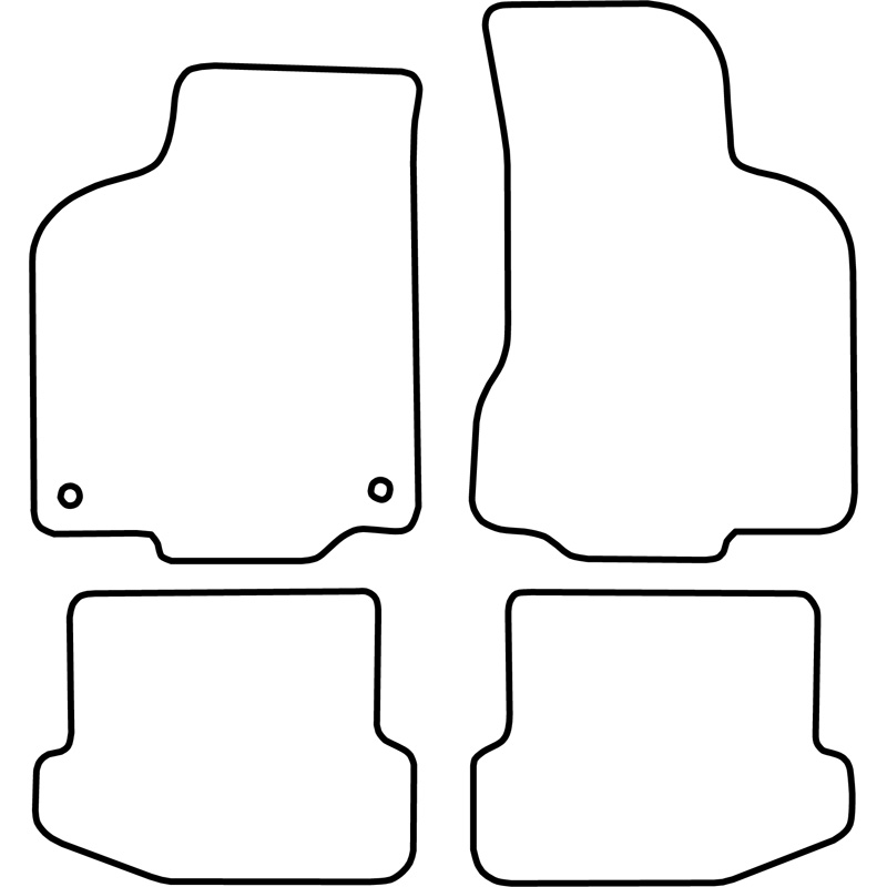Set car mats  Seat Ibiza 1999-2002