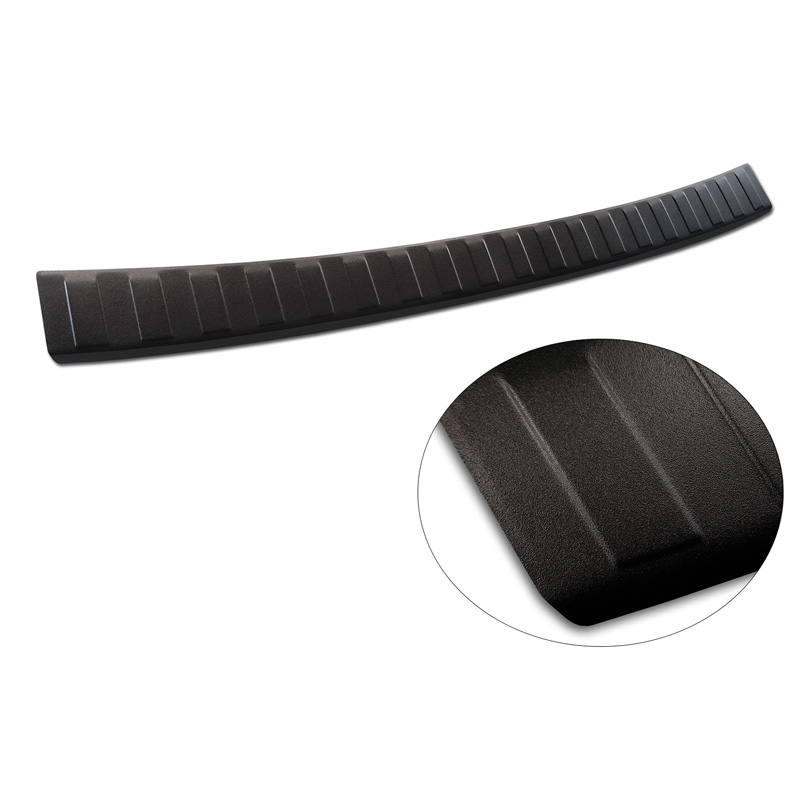 Matt Black Stainless Steel Rear bumper protector  Mercedes B-Class III W247 / AMG 2018-