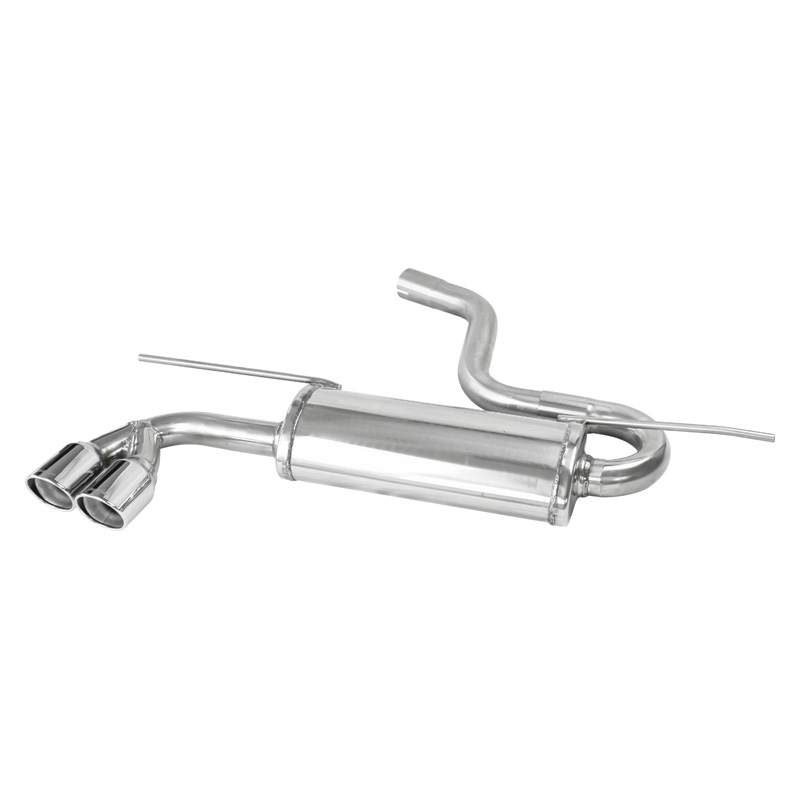 100% Inox Sport Exhaust  Volkswagen Golf VII 1.4 125hp 2013- 2x80mm X-Race