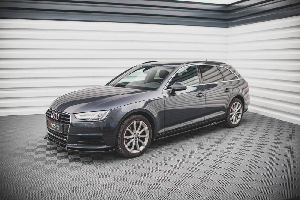 Zijskirts passend voor Audi A4 B9 Avant Maxton