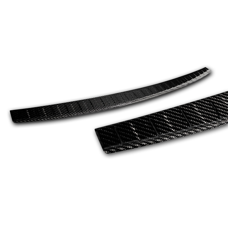 Real 3D Carbon Rear bumper protector  Kia Sportage IV Facelift 2018-2021 'Ribs'