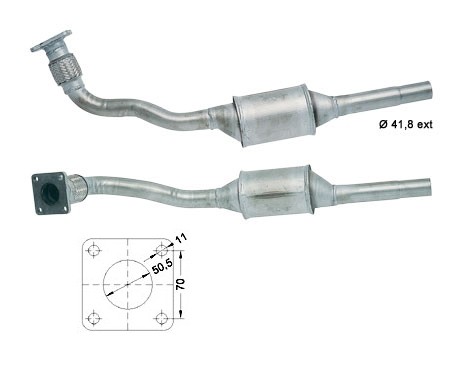 Seat CORDOBA 1.9D 1896 cc 47 Kw / 64 cv 1Y Magnaflow CAT Bouwjaa