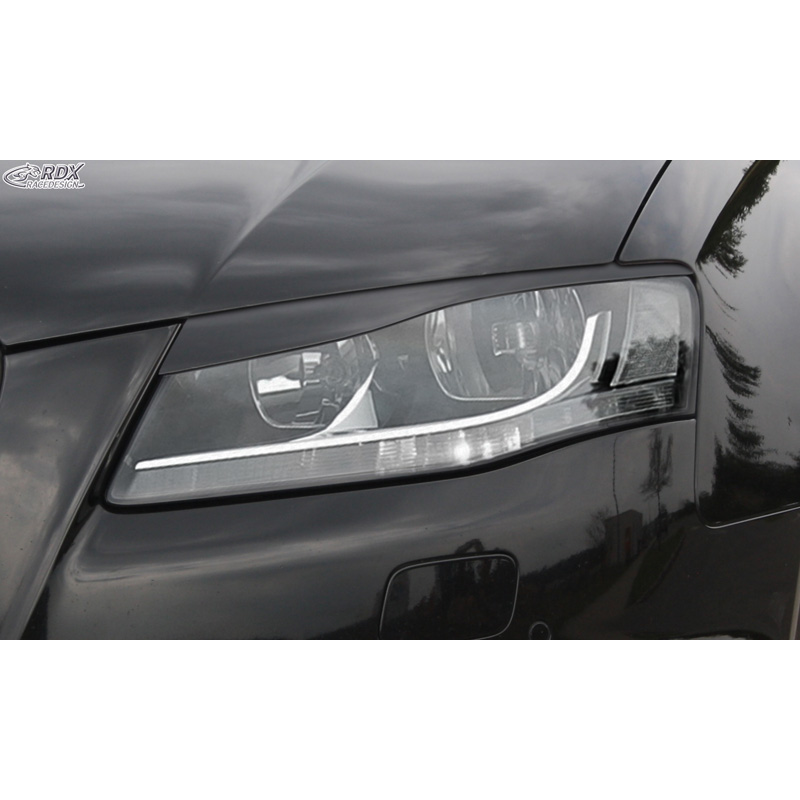 Head light spoilers  Audi A4 B8 2008-2012 (ABS)