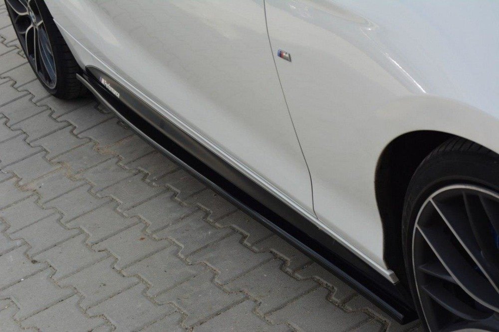Zijskirts passend voor BMW 1-Serie F20/F21 M-Power Gloss Black