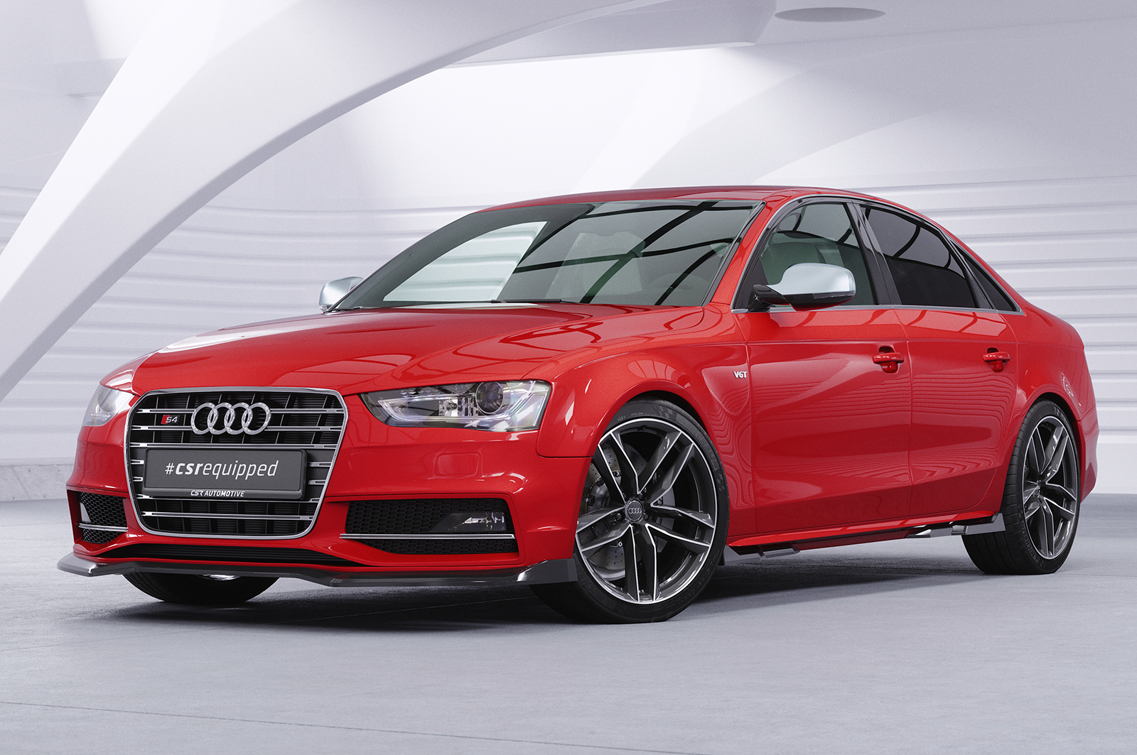 Zijskirts passend voor Audi A4 / S4 B8 (type 8K)