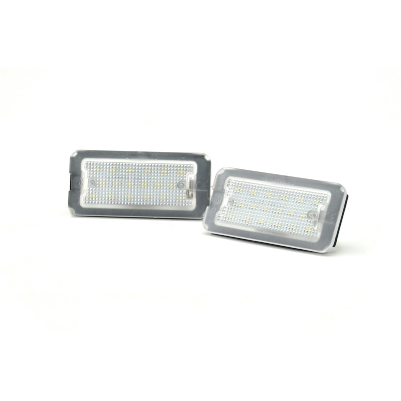 Set LED License Plate Lights  Fiat 500 2007-2015 & 2015-